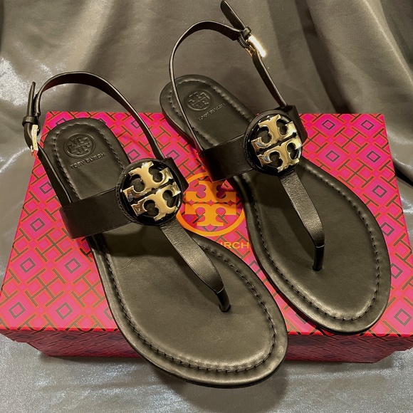 Tory Burch Shoes - TORY BURCH SANDALS - PERFECT BLACK SIZE 8.5